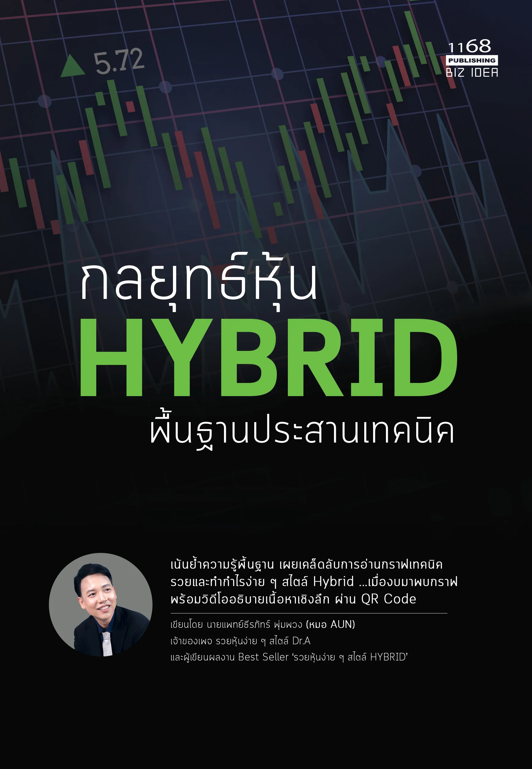 ปกหนังสือ HYBRID TRADING กลยุทธ์การเทรดหุ้นสไตล์ผสมผสาน